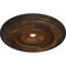 Ekena Millwork Classic Ceiling Medallion (Fits Canopies up to 8 1/4"), Hand-Painted Rust, 44 1/2"OD x 4"ID x 4 "P CM44CLRUS - alternate 4